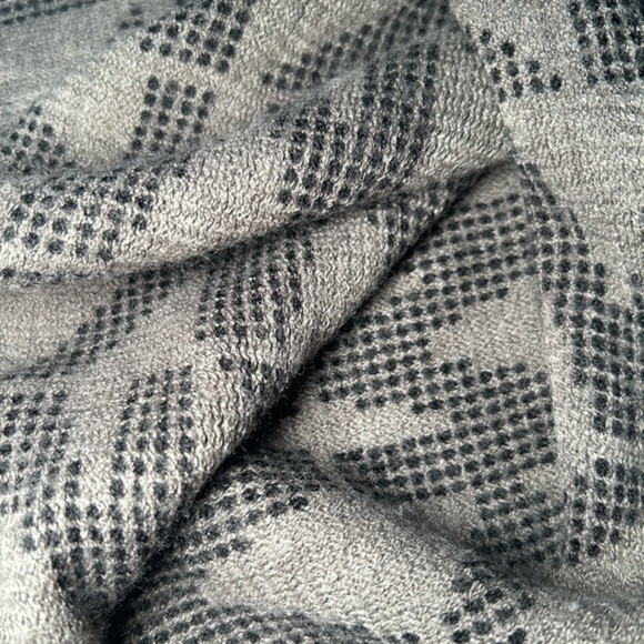 MICHAEL BY MICHAEL KORS BROWN BLACK LOGO INFINITY SCARF WRAP, OS - Picture 4 of 4